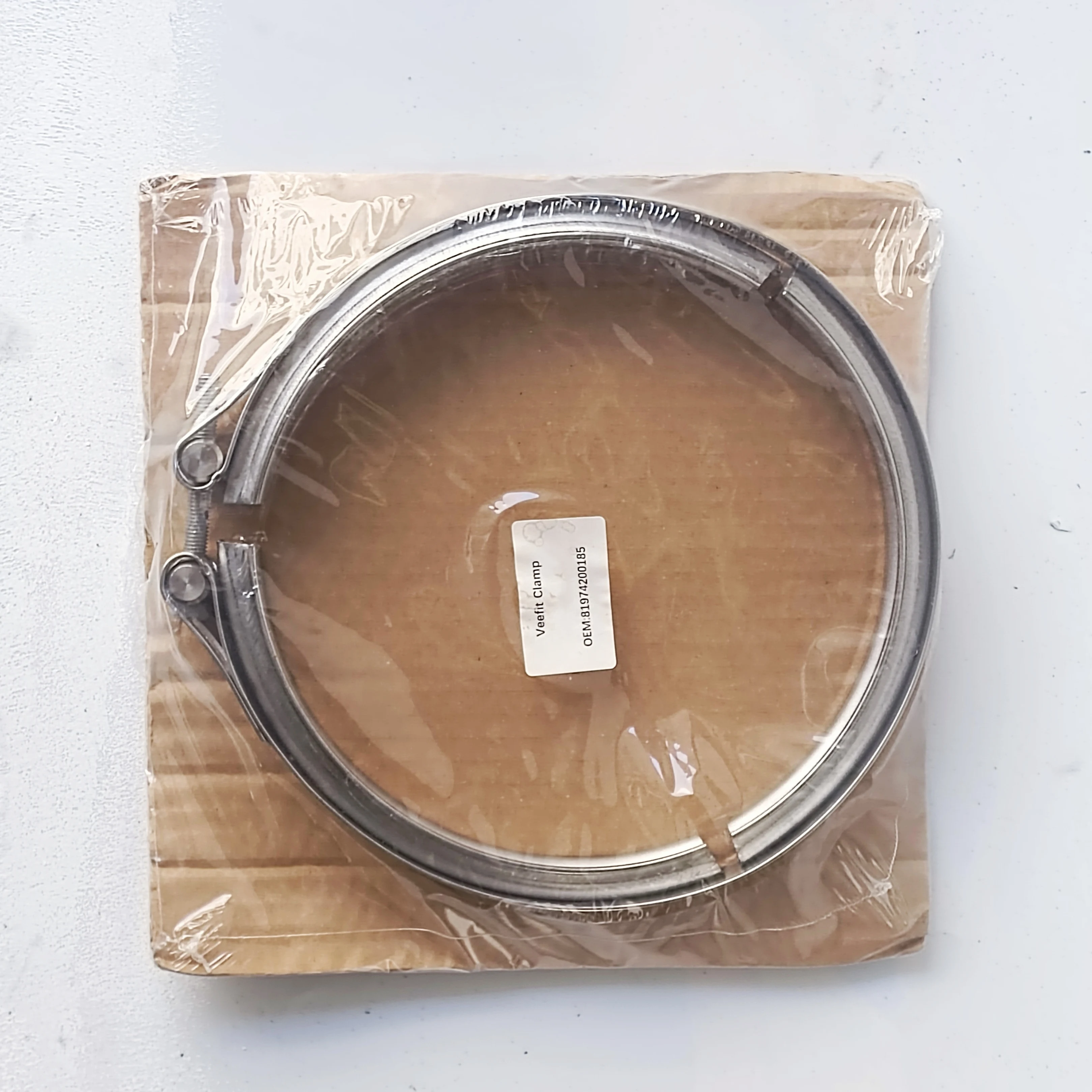 For MAN Truck Quick Release V Band Clamp Assembly With Gasket DPF Model Cla 81151039130 Model Engine Parts
