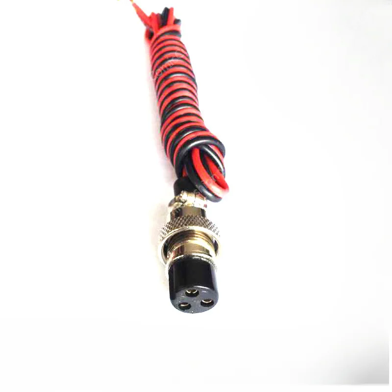 Marine navigator universal power cord, 12mm diameter   with fuse box 2 holes 3  4  free shipping