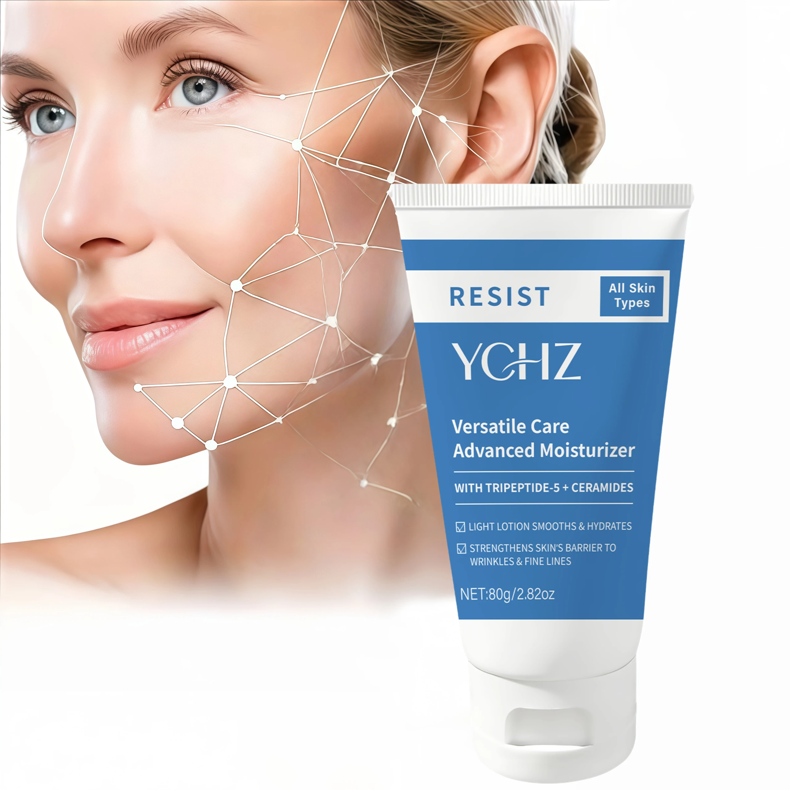 Fast-Acting Firming and Lifting Cream, Rich in Collagen, Retinol, and Hyaluronic Acid. Significantly Reduces Fine Lines and Wrinkles, Making Skin Look Smoother and More Firm, Quickly Absorbed. |   Firming and Deeply Hydrating Skincare Products.