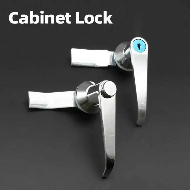 

Cabinet Door Handle Lock Distribution Box MS304 303ms 302 Control Rotary Key Button Switch Zinc Aluminum Alloy MS301-1-A