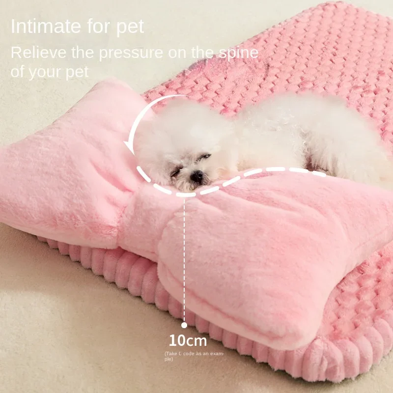 Dog Nest Four Seasons Universal Removable and Washable Small and Medium Sized Dog Sleep Mat, Cat Mat, Pet Supplies Accessories