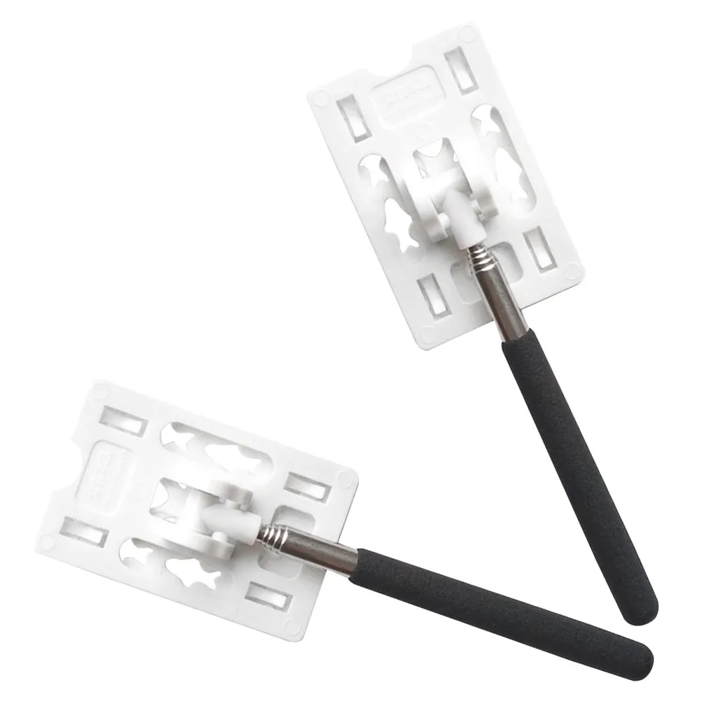 

Комплект из 2 телескопических держателей для проездных карт: портативный и удобный держатель для парковочных талонов и проездных проездных билетов