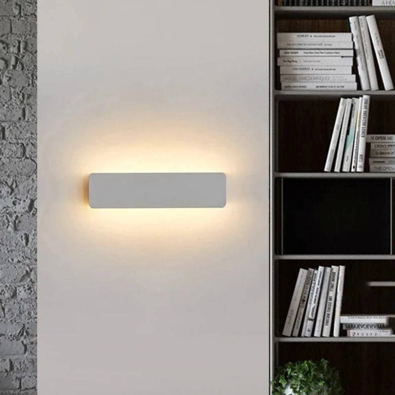 Indoor LED Wall Lamp Adjustable Angle Aluminum Alloy Wall Light Home Living Room Bedroom Vanity Mirror Bedside Lights view 4