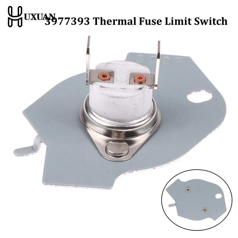 3977393 Dryer Thermal Fuse Limit Switch for Whirlpool Sears Kenmore Roper Estate Kitchen Aid Replace WP3977393 3399848 AP3094244