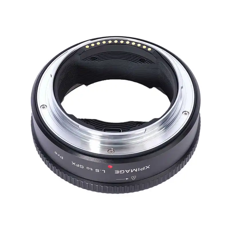 XPimage LS-GFX PRO Lens Adapter Lock System Auto Focus and Auto Aperture for Leica S Mount Medium Frame Lens to Fuji GFX Cameras