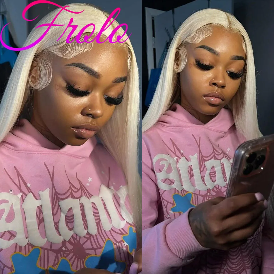 613 شقراء مستقيم HD الدانتيل الباروكة الأمامية شعر الإنسان 13x6 الدانتيل شعر مستعار أمامي مستقيم العسل الملونة 13x4 الدانتيل الجبهة الباروكات للنساء