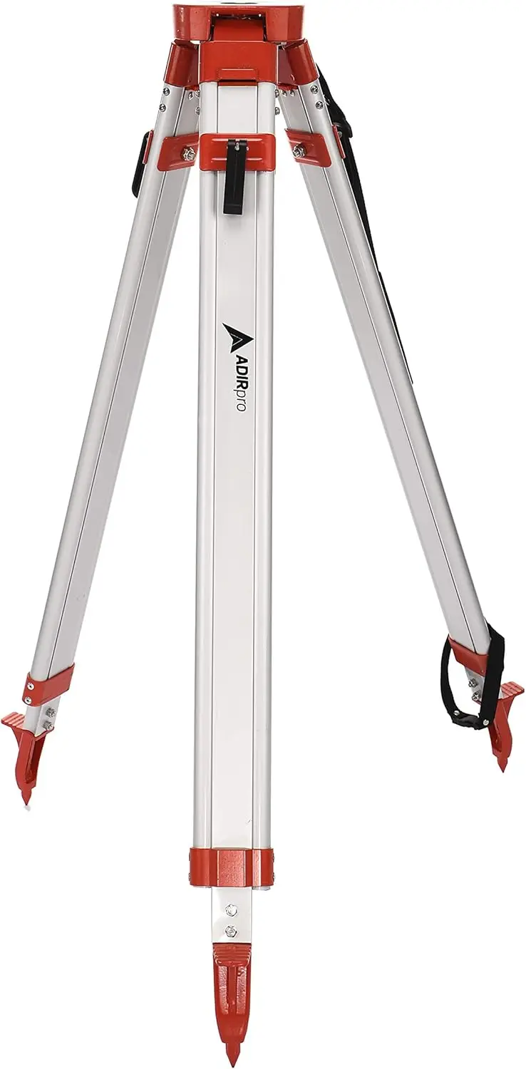 

Universal Heavy Duty Survey Tripod with Quick Clamp, Aluminum Construction for Lasers and Levels in Orange