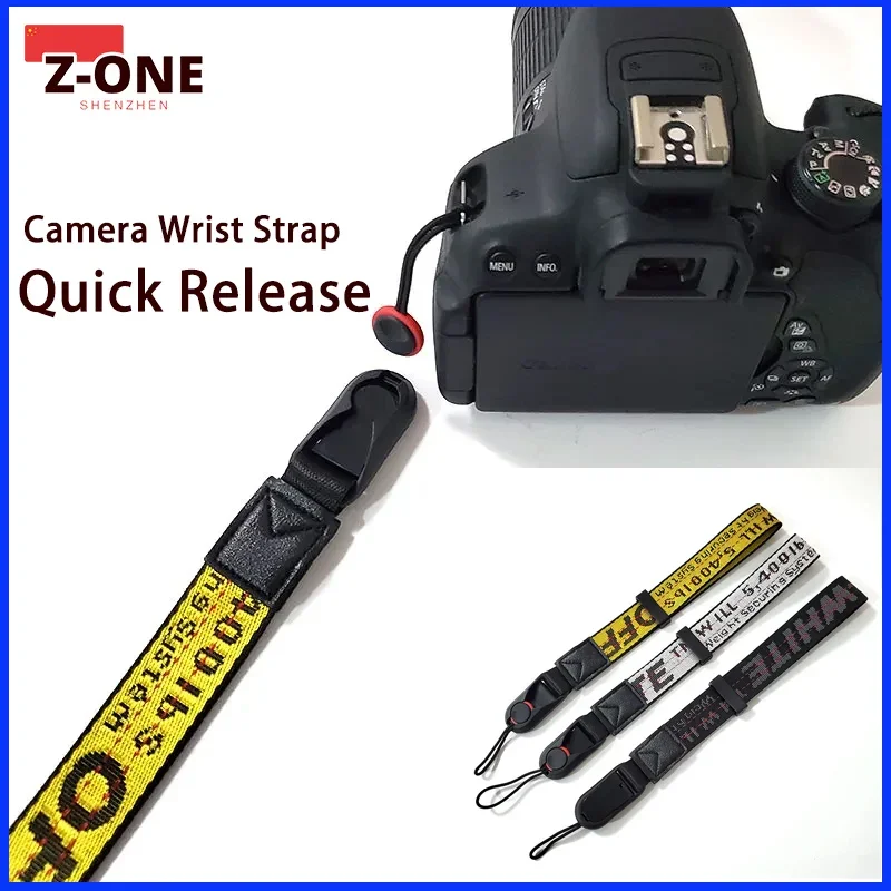 Camera Quick Release Wrist Strap Wristband Hand Rope for Sony A7CR A6700 A7 IV A7C Fujifilm X-T5 T30 T50 Nikon Canon Leica SLR