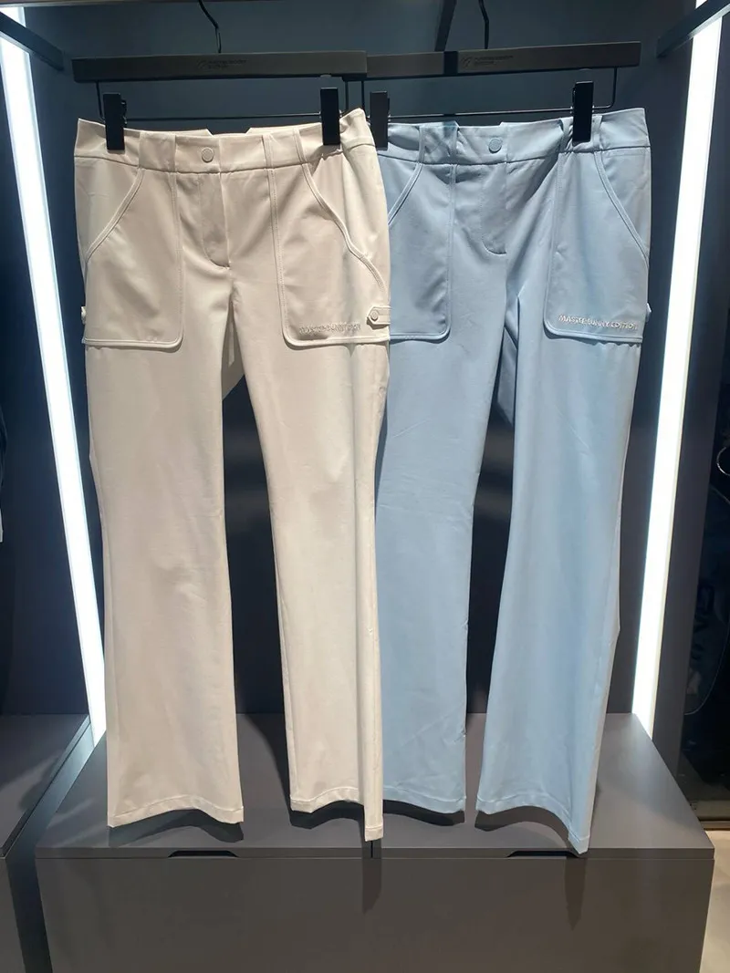 

2026 High Waist Golf Flare Pants Women Breathable Long Trousers Quick Dry Slim Fit Elegant Sports Bootcut Female Slacks