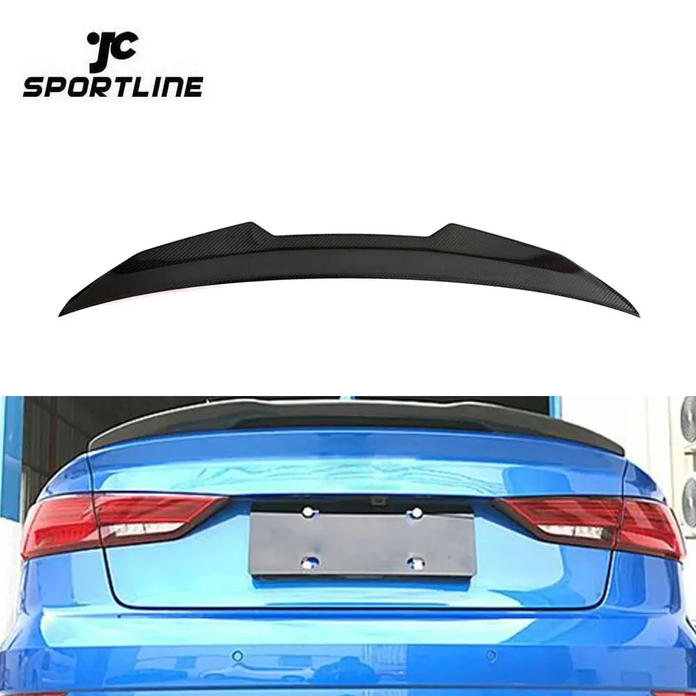 

Pre-preg Carbon Fiber Rear Trunk Spoiler Wing Spoiler For Audi A3/Sline/S3/RS3 Sedan 2013-2020