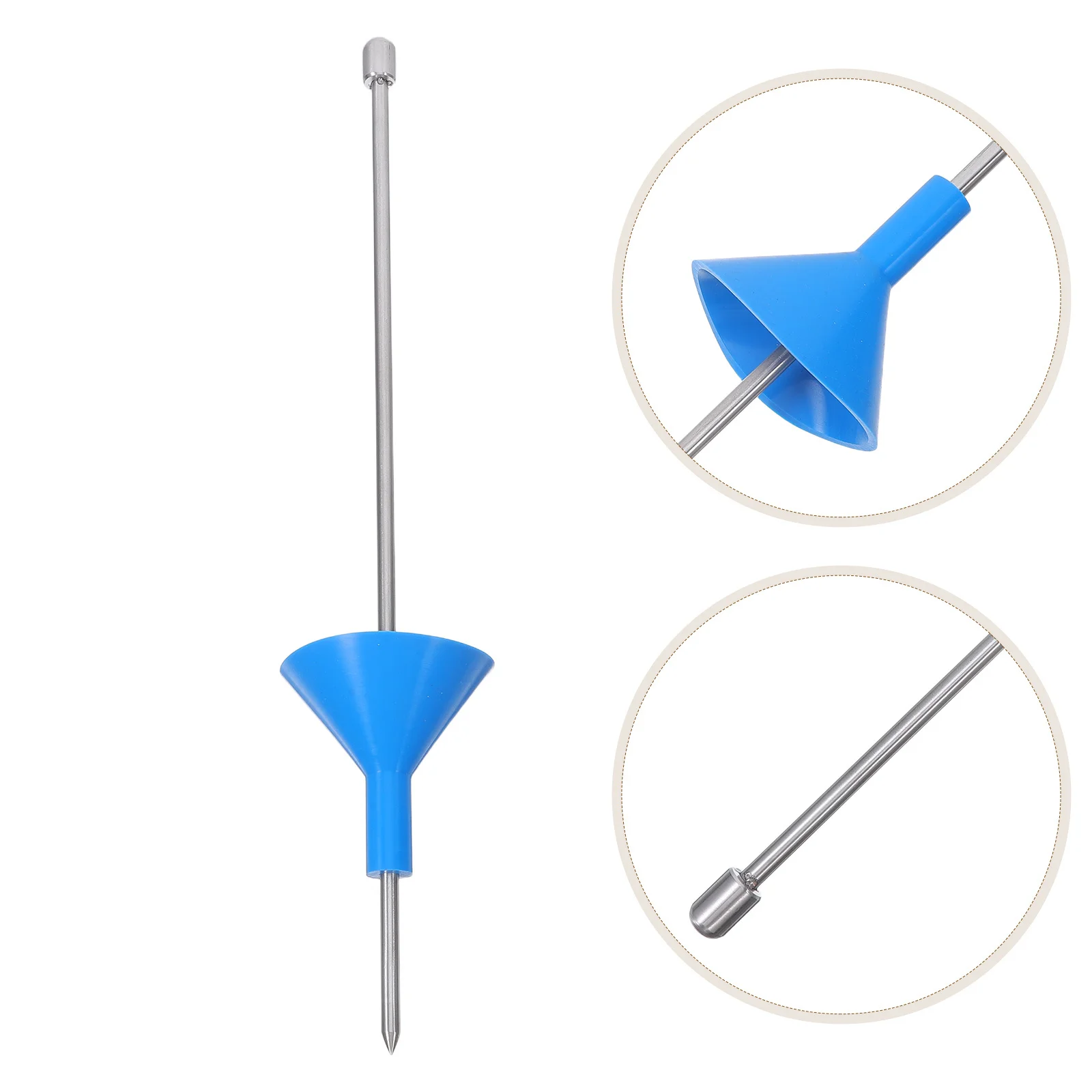 14.2 Inch Pipeline Listening Rod Water Leak Detection Tool with High Sensitivity for Underground Pipe Leak Detection Rod