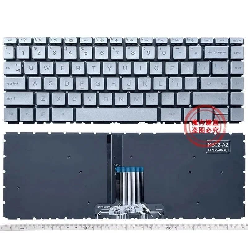 New US Keyboard For HP 14S-DK/DF 14-CE/CK/CD/CS/CY/CF/CM/DG TPN-I131 14T/Q Backlight Keyboard