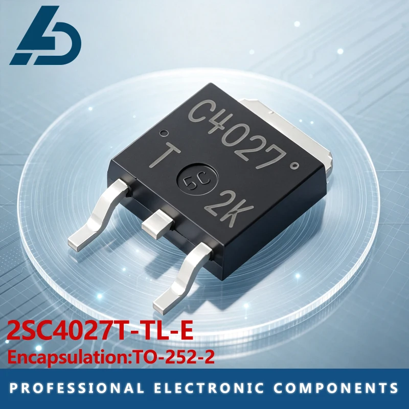 10PCS 2SC4027T-TL-E bipolar transistors N-channel withstand voltage :160V Current :1.5A package TO-252