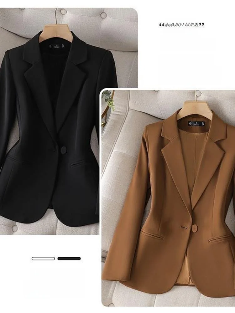 

Ele Bla, повседневная женская одежда Jaet, весна-осень 2022, новая рабочая одежда, топ Cleanfit, офисный костюм Long Sve