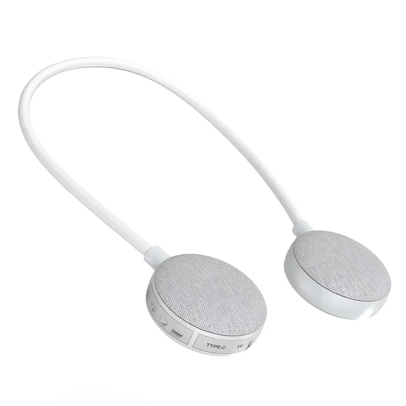 Rockmia EBS-906 altoparlante Wireless indossabile in tessuto con archetto da collo Bluetooth 5.0 per lavori di casa passeggiate all\'aperto Ridding