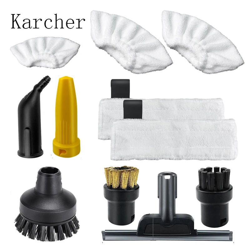 

Mop Cloth For Karcher Easyfix SC1/SC2/SC3/SC4/SC5/SC7/CTK10/CTK2 Steam Superfine fiber cloth nylon wire brush Nozzle scraper