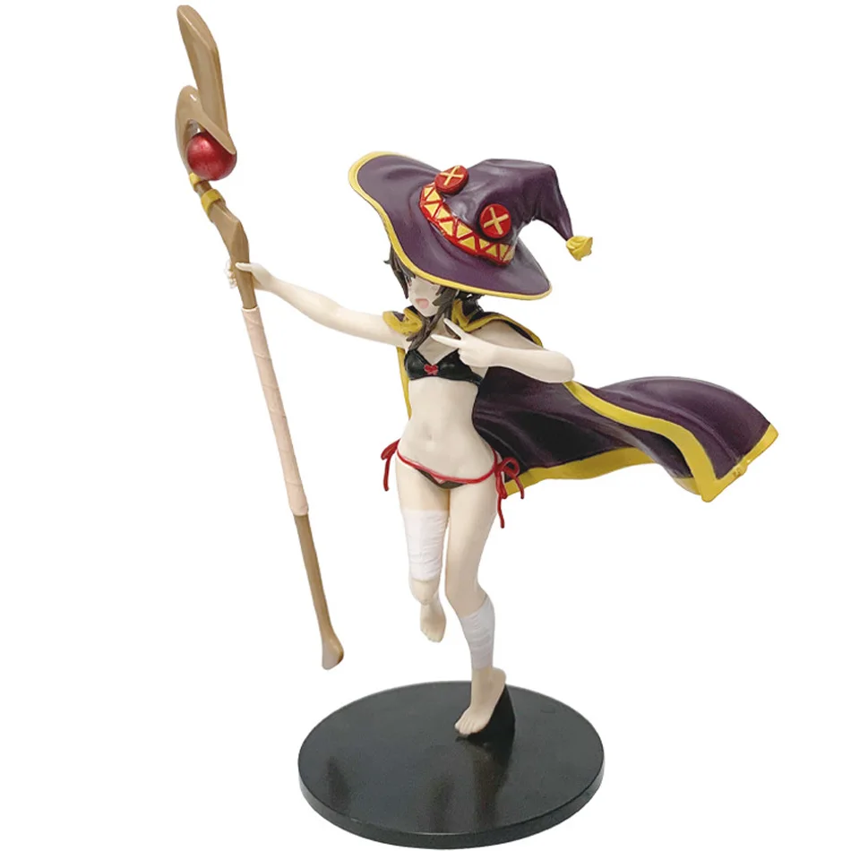 حار أنيمي نعمة الله على هذا العالم الرائع 23 سنتيمتر Megumin عمل الشكل تمثال لطيف للفتيات هدايا عيد الميلاد/الهالوين