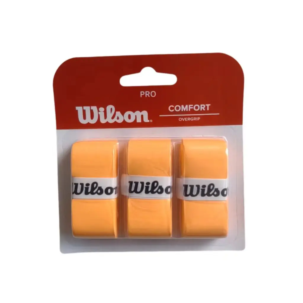 Wilson 3-teiliges Tennis-Schläger-Overgrip Schweißabsorbierendes PU-Griffband Rutschfester Schlägergriff Tennis-Griptape Padel-Griff PRO – Detail 5
