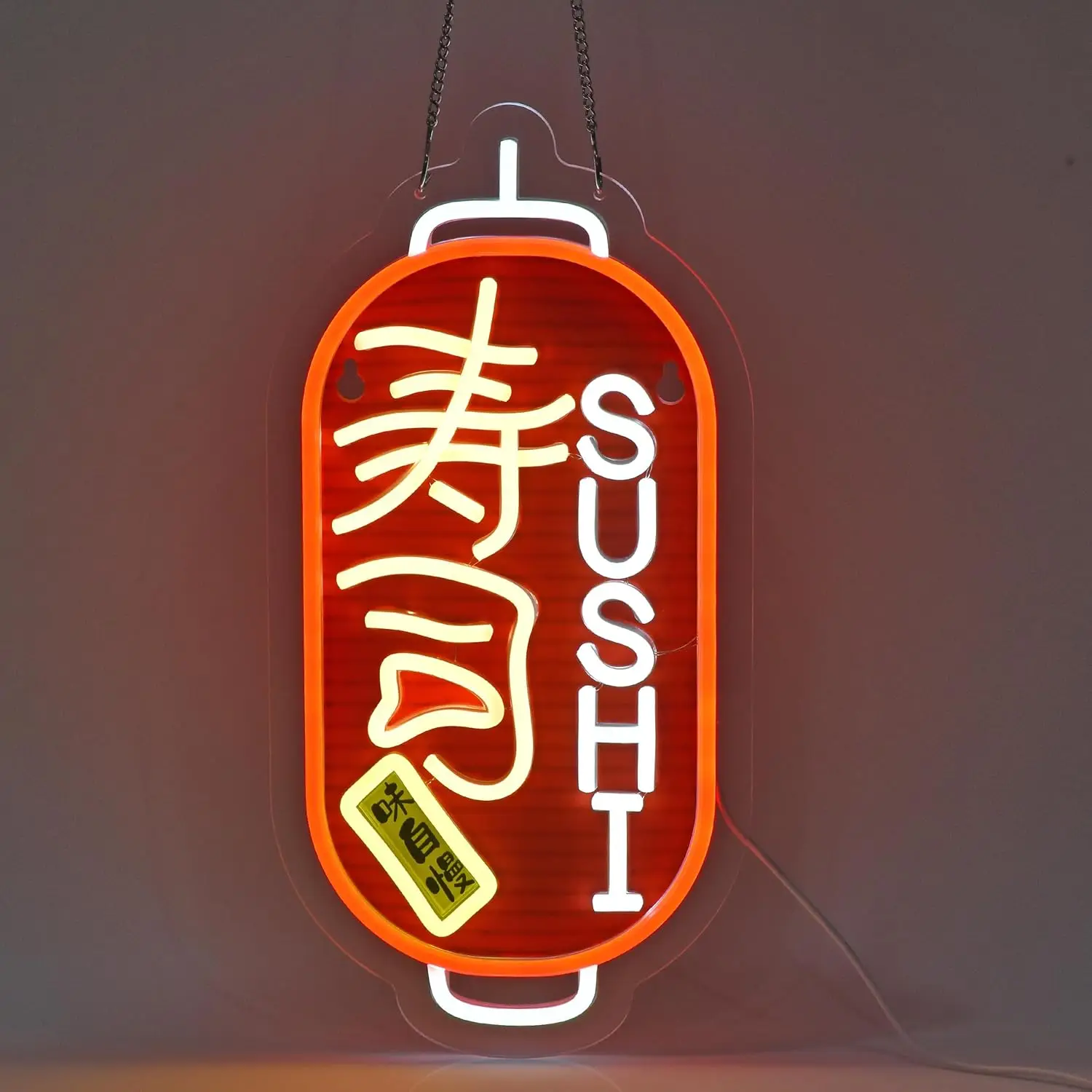 

Japanese Sushi Neon Sign Neon Lights for Restaurant Bar Pub Business Kitchen Man Cave Decor Aesthetics Draw Celebratory Gifts