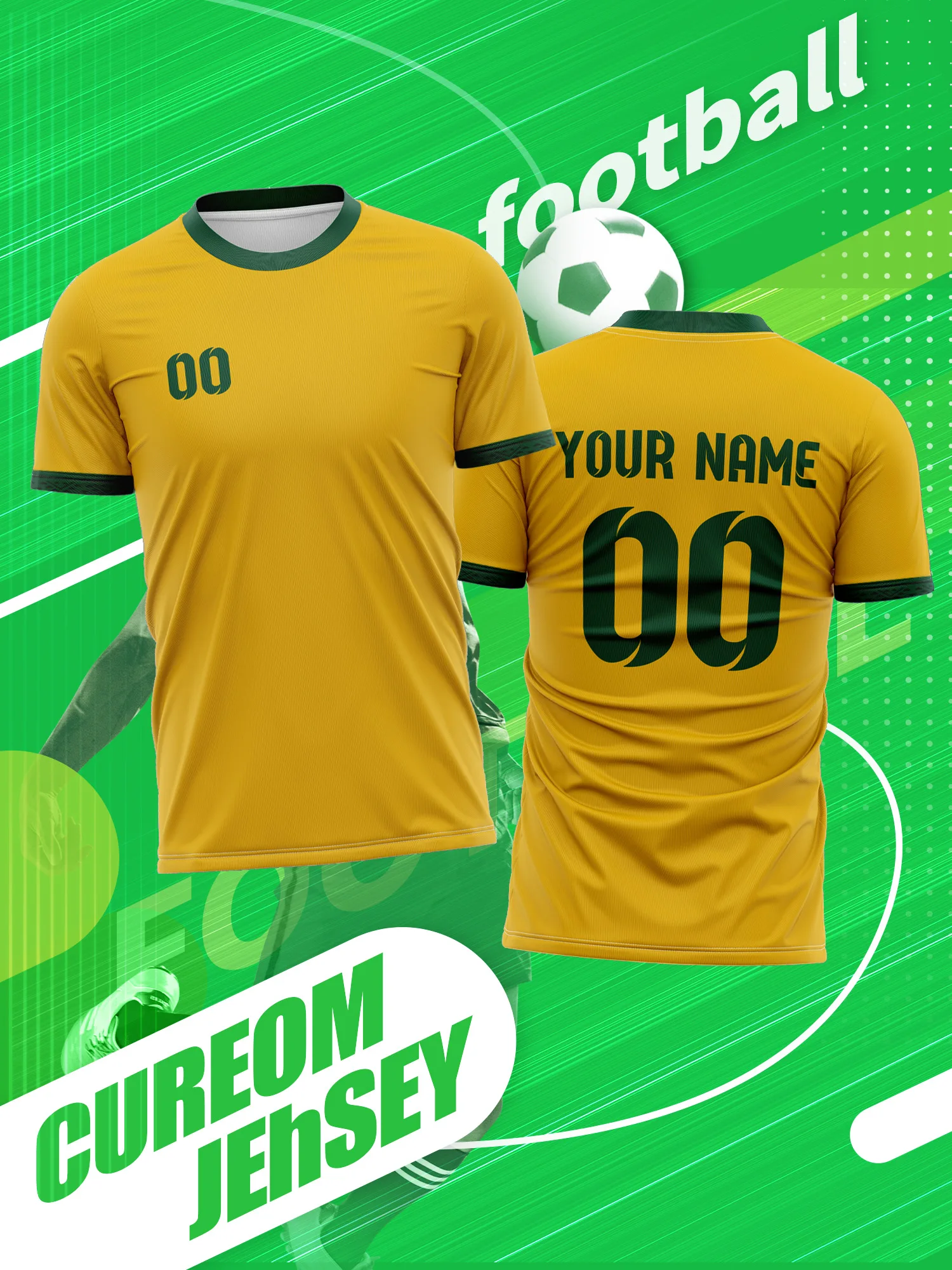 

Футбольная майка с индивидуальным изображением, номером и именем, прямые волнообразные панели, современная простая эргономичная спортивная форма для взрослых