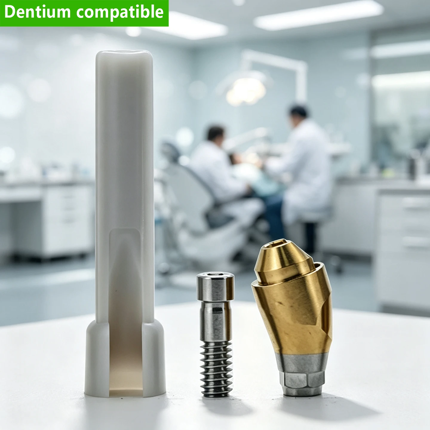 For Dentium Multi Unit Angled Abutment Titanium 15° 30° for Dental Lab OEM ODM Immediate Loading Factory Direct Sale Fast Ship