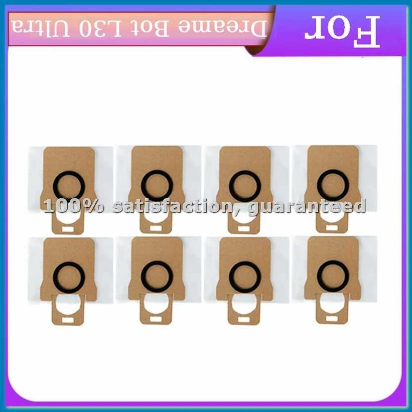 8PCS Replacement Spare Parts Dust Bag for Bot L30 Ultra Robot Vacuum Cleaner Garbage Dust Bag Dirty Bag-FS