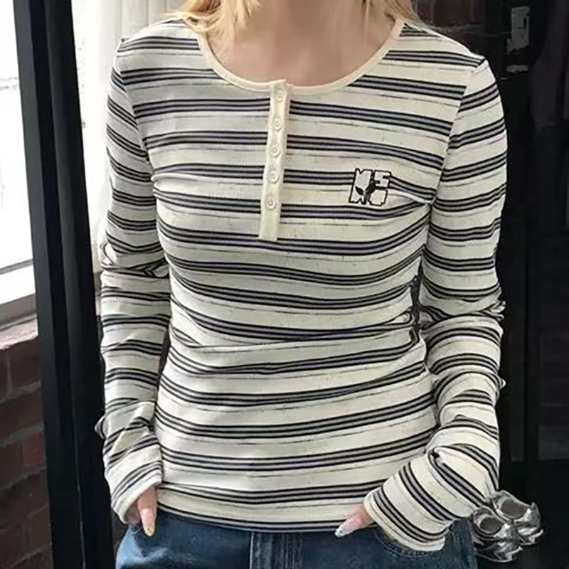 

Толстовка Cyber Grunge Топы Осенняя одежда E-girl Emo Mall Готическая футболка Y2k Эстетические пуловеры с длинными рукавами и круглым вырезом Футболки