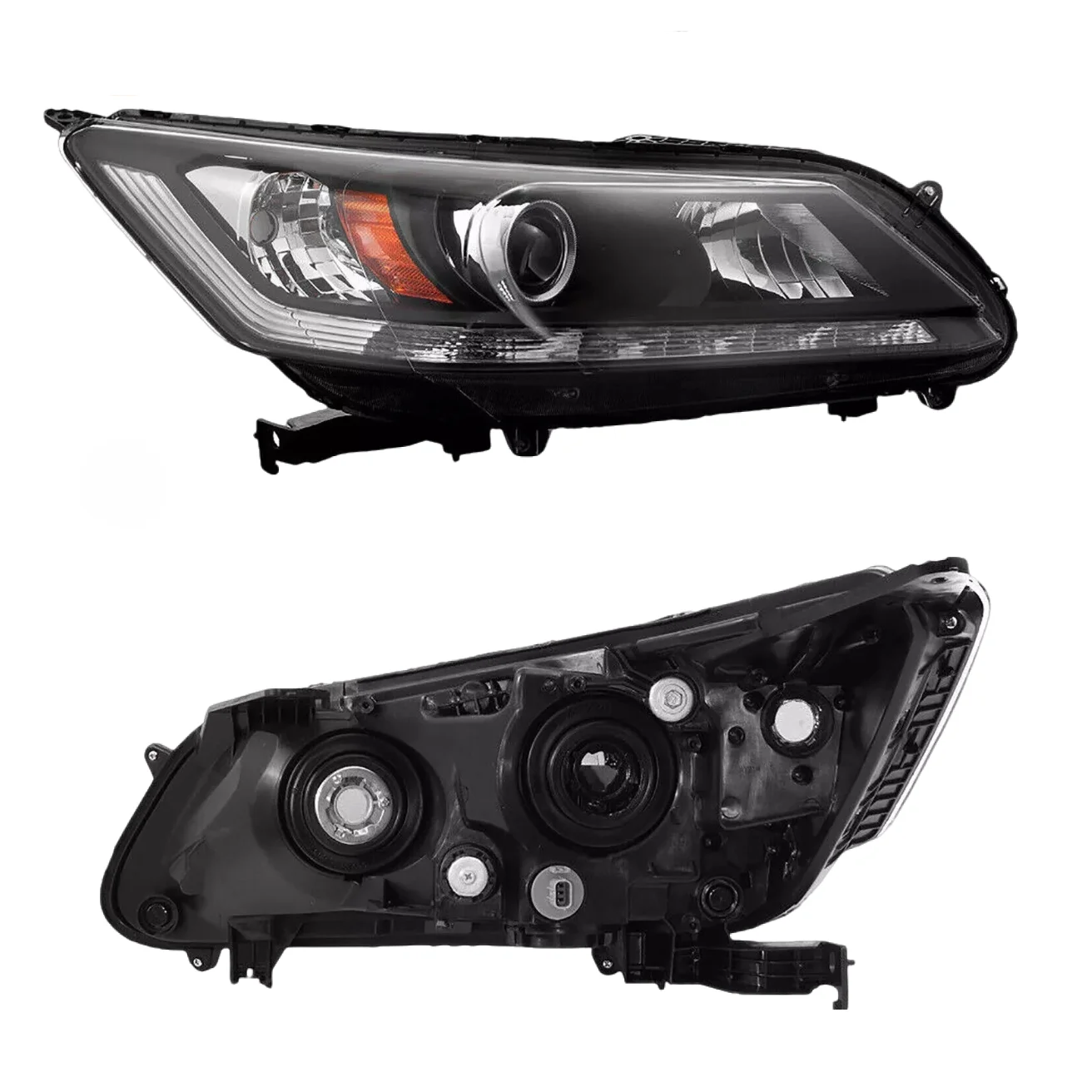 

STLFUSA Version Auto Body Parts New Headlamp33100-T2A-H01 33150-T2A-H01Headlight Plastic Material for20142015for Hondas Accord U