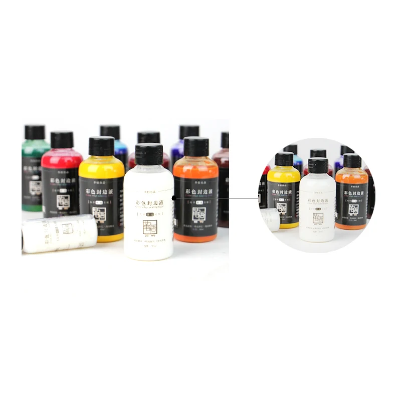 30Ml ผักกระป๋องหนังขอบ Agent น้ำขอบซีล Liquid Polishing หนังขอบน้ำมันหนังทำด้วยมือ