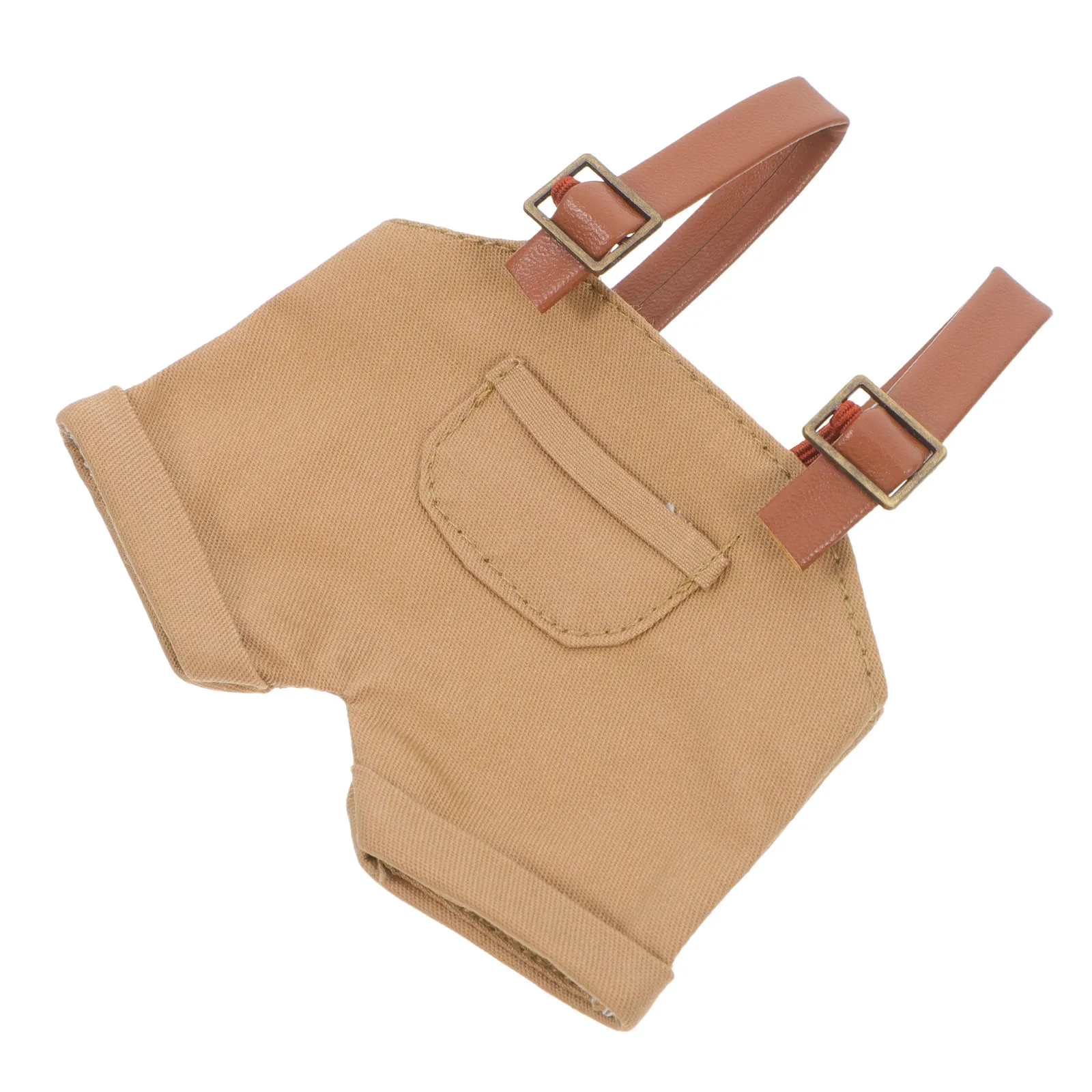 

Мягкий хлопковый комбинезон для плюшевого мишки с застежками-кнопками, сменными нарядами и модными подвесными бретелями