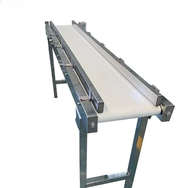 

Food Grade PVC Belt Conveyor System | Industrial Flat Belt Conveyor for Food Packaging, Assembly & Logistics