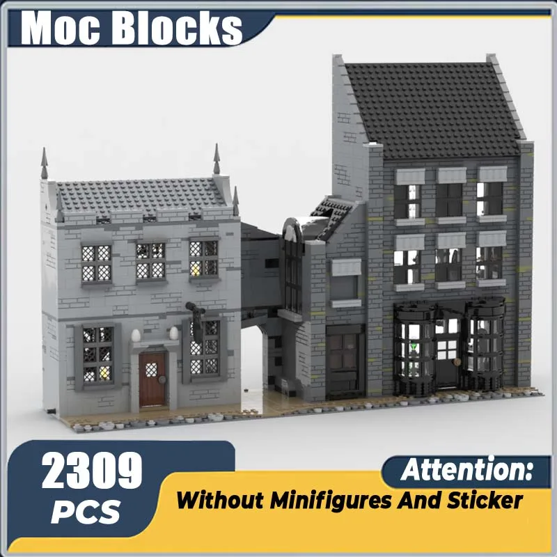 Beroemde film modulaire MOC-bouwstenen DIY-montagetechnologie Bakstenen Creatieve ideeën Displaycollectie Model Speelgoed Geschenken