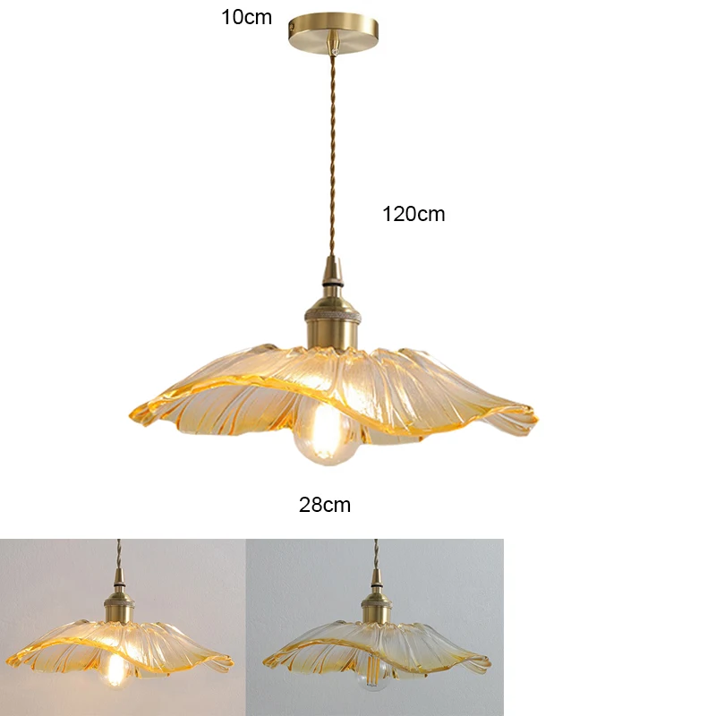 Vintage Hanger Lichten Bloem Glazen Hangende Lampen Huisdecoratie Verlichting Woonkamer Slaapkamer Nachtbed Licht Armatuur Winkel lampen woonkamers hanglampen eettafel kroonluchter lamp slaapkamer
