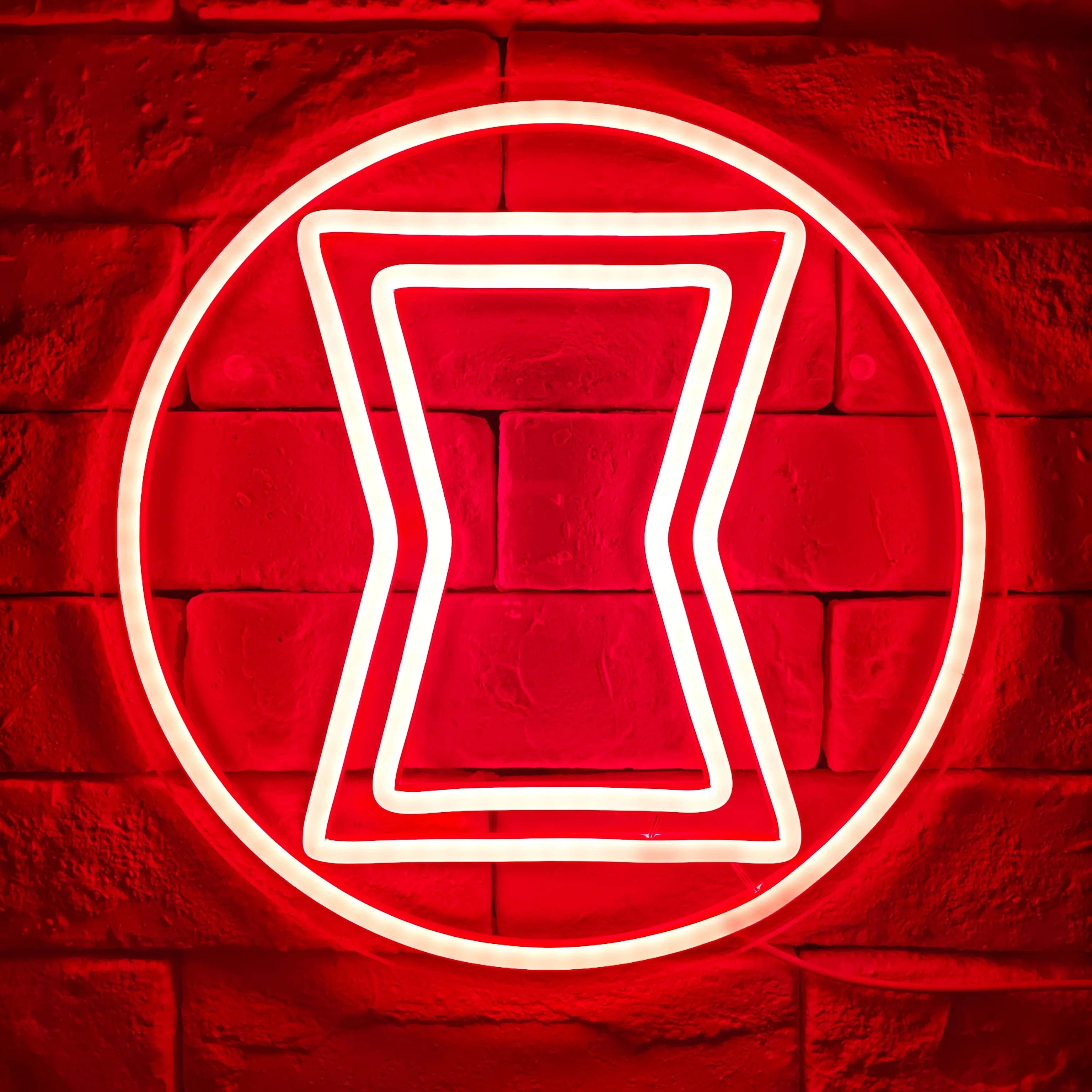 

Black Widow Neon Led Sign Dimmable Wall Light Up Sign Game Room Decoration For Bedroom Bar Club Home Party USB Lamp Nice Gifts