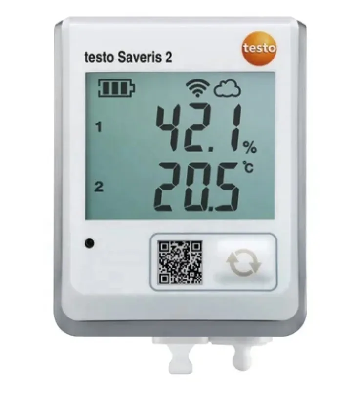 

Popular Hot sell Testo Saveris 2-H2 WiFi Humidity Temperature Data Logger with Display and Connectable Temperature and Humidity