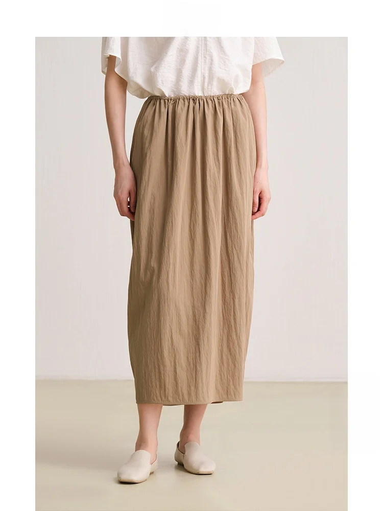 

Женская повседневная юбка миди с цветочным принтом Travel Original Ele, новая модель весна-лето, А-силуэт, с круглым вырезом