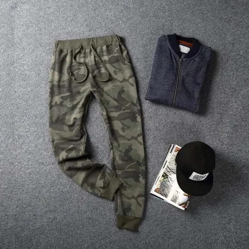 2023 Mens Jogger Pencil Harem Pants Men Camouflage Workout Pants Cotton Comfortable Sweatpants Casual Trousers Camo Joggers