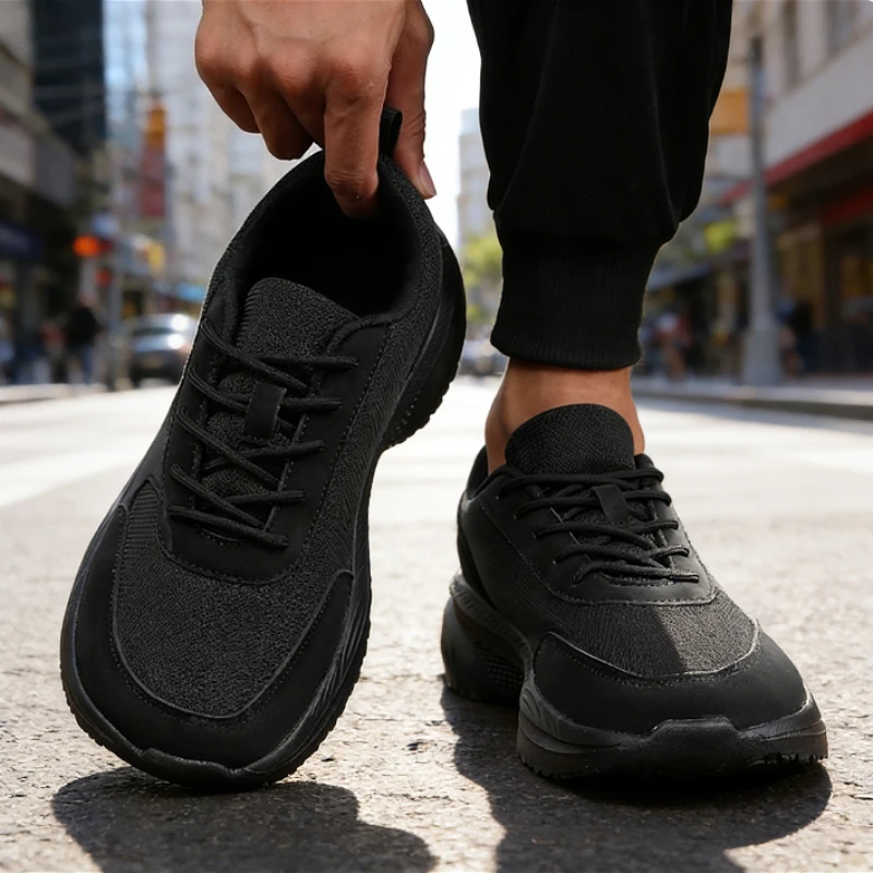 Wide Toe Running Shoes for Men Non Slip Breathable Sneakers Comfortable Soft Sole Stylish Walking Shoe New Zapatillas De Deporte view 5