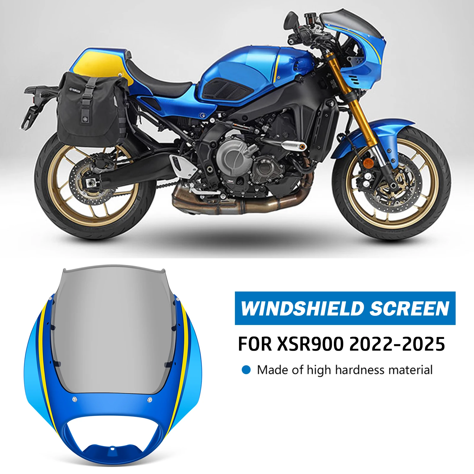 

For Motorcycle Headlight Cover Windscreen Windshield Fairing Front Head Windshield XSR 900 2024 XSR900 2025 2024 2023 2022