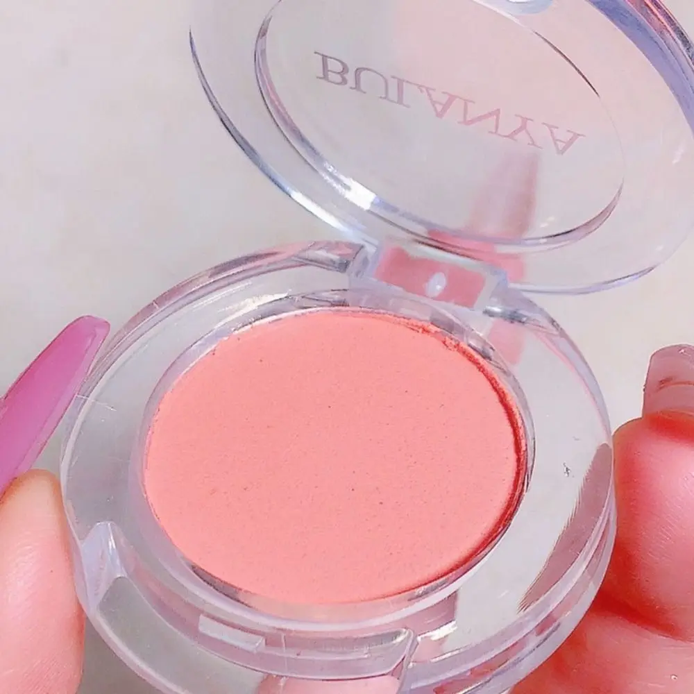 휴대용 블러쉬 페이스 블러셔 화장품 아이 메이크업 치크 틴트 루즈 다기능 뷰티 크림 블러쉬 소녀용