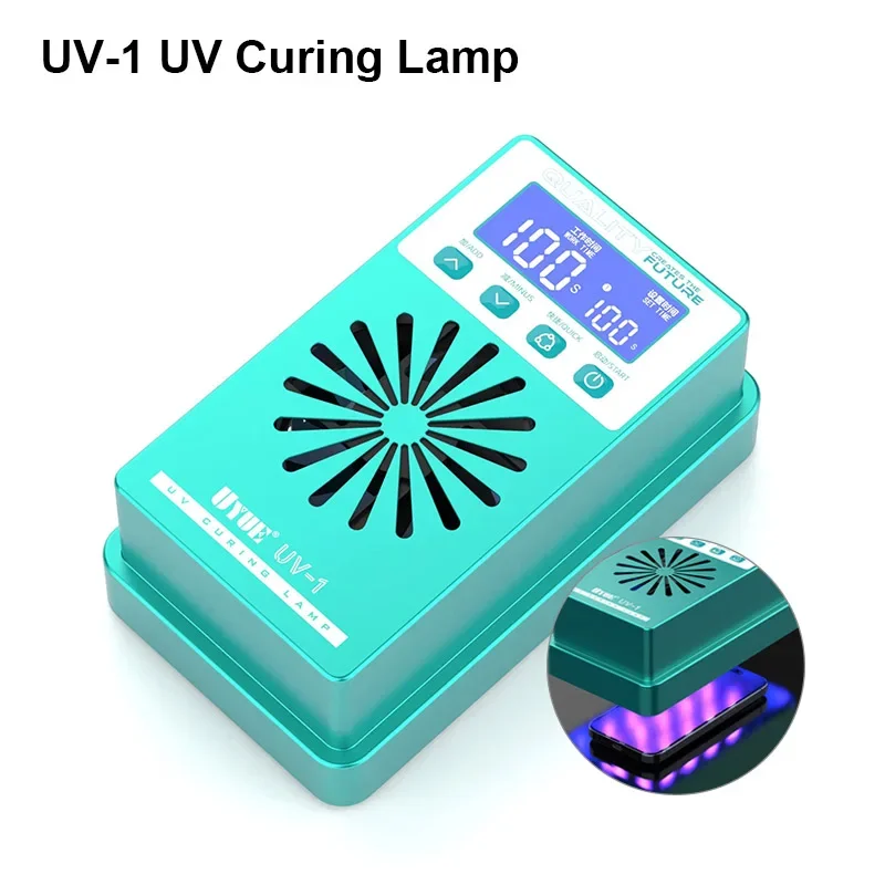 UYUE UV-1 Mini UV Curing Lamp Strong Heating Dissipation 65W 365NM Wavelength Fast Curing Mobile Phone Screen UV Curing Lamp