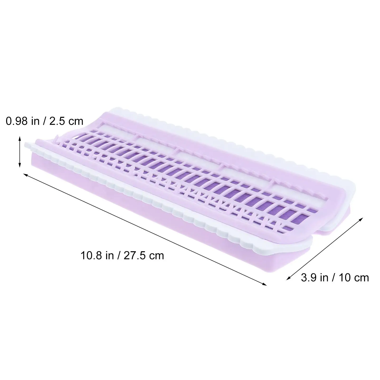 Plastic Cross Stitch Thread Organizer 50 Positions Floss Card Lightweight Compact Size Embroidery Storage Solution