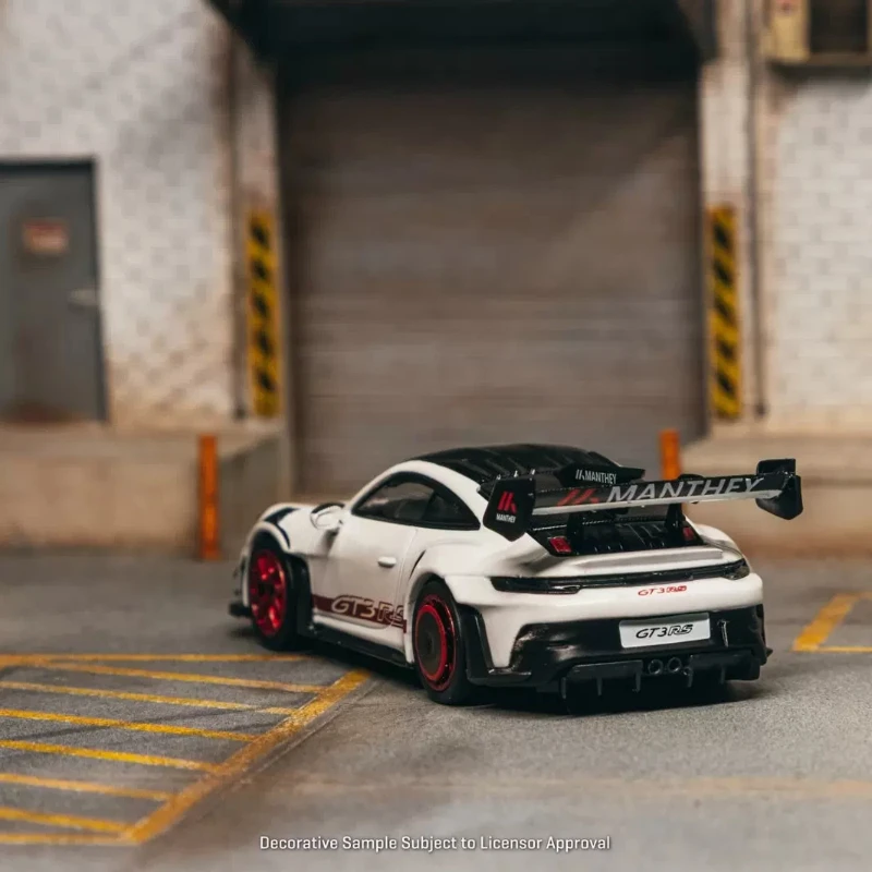 MR 1/64 Scale Alloy Diecast Car Model Porsche 992 1 Gt3 Rs Manthey