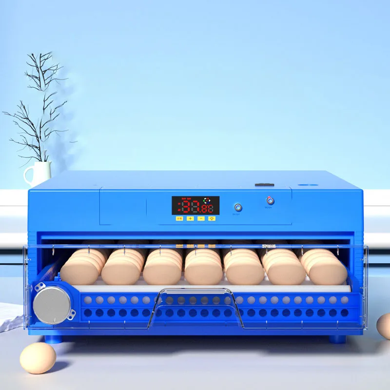 

132 Eggs Incubator Digita Mini Automatie Incubatores Fully Automatic Farm Hatching Machine Chicken Goose Pigeon Hatchery Brooder