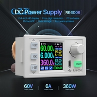 RD RK6006 RK6006-BT 60V 6A 4 digit Communication Adjustable DC to DC Step Down Voltage Bench Power Supply Buck converter