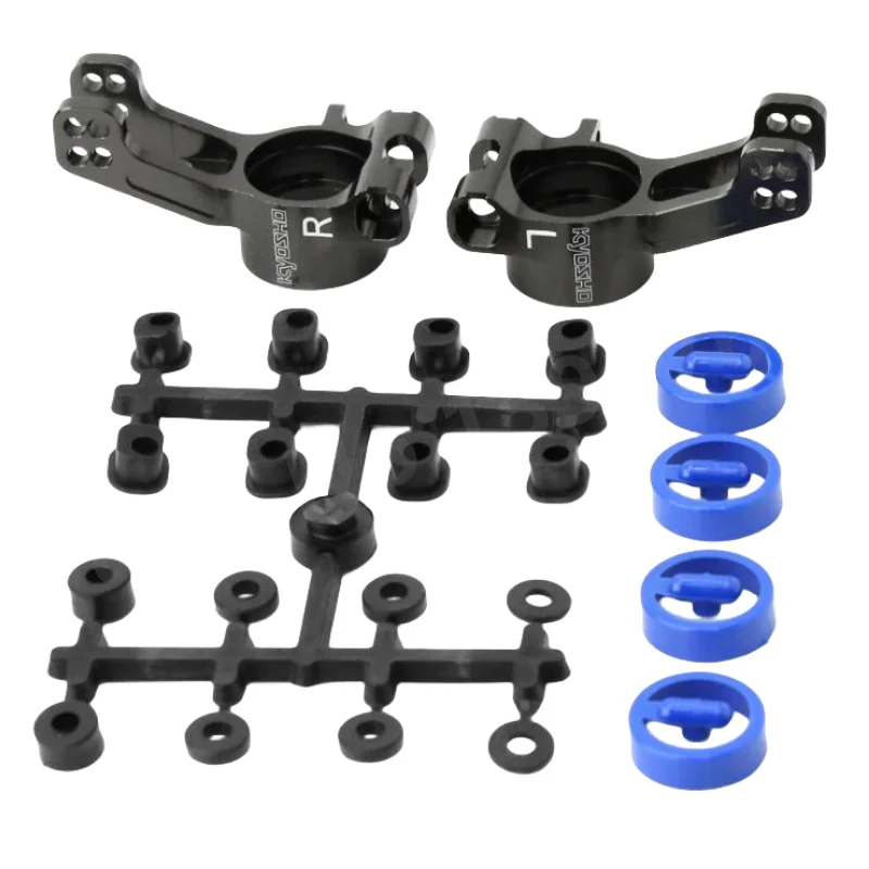 Soporte de cubo trasero de Metal para Kyosho MP10 1/8 RC, 2 piezas, IFW608B, piezas de actualización de coche, accesorios