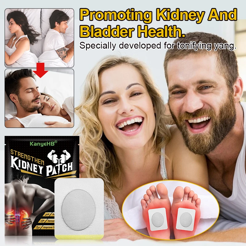 6pcs=1bag Male Delay Strong Kidney Patch Sexual Time Short Man Kidney Health Plaster Premature Ejaculation Treatment Patch W022