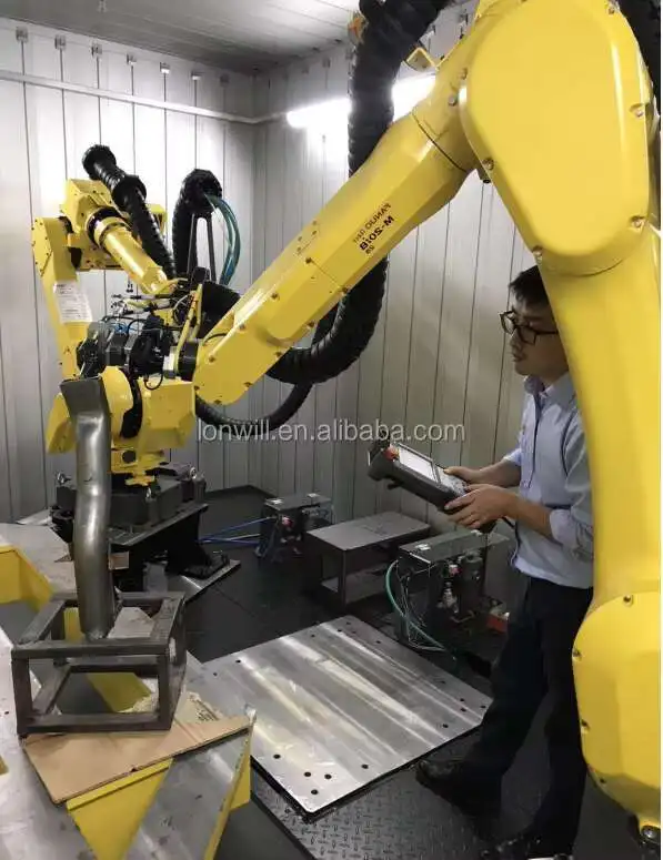 Newest Fanuc Arm Metal Heavy Duty 6-Axis Nical Robot For Fiber Laser Cutting Hine