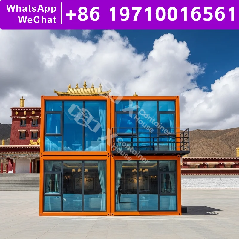 

Водонепроницаемый контейнерный дом для продажи, охранный дом, готовые домики без сетки, крошечный дом, готовые домики, сборная плоская упаковка для дома