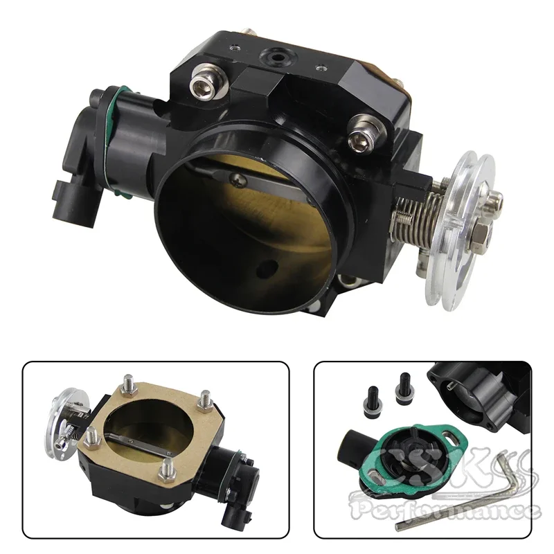 For Honda Civic Accord CRX 70mm Throttle Body with Throttle Position Sensor Prelude S2000 Acura Integra GS LS Type RS